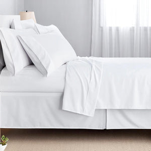 UltraSoft 400TC Fitted Sheet – 100% Egyptian Cotton | 40cm Deep | Luxury Feel | All UK Sizes